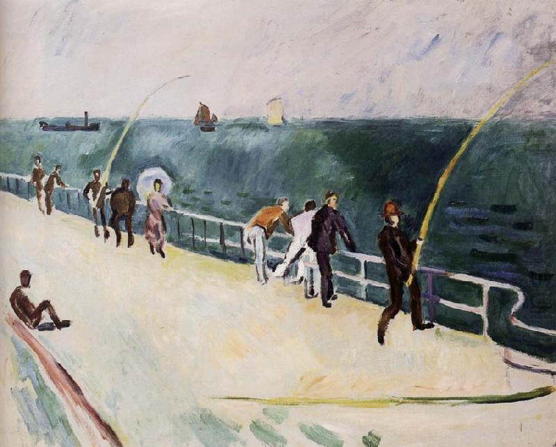 Les Pecheurs a La Ligne, Dufy Raoul